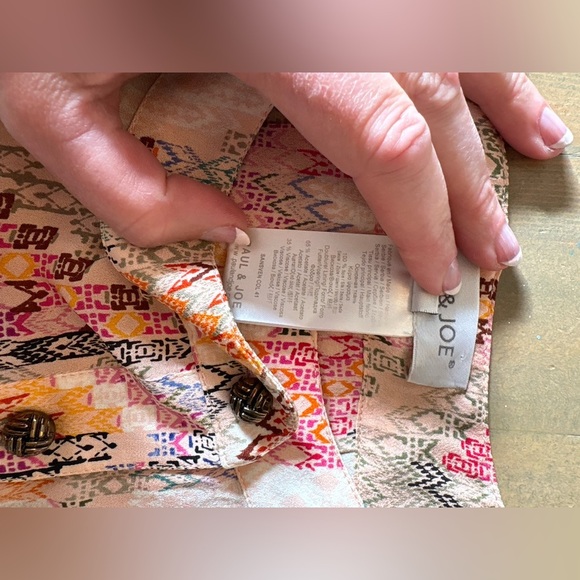 Paul & Joe Silk Midi Dress Size XS - Picture 5 of 8